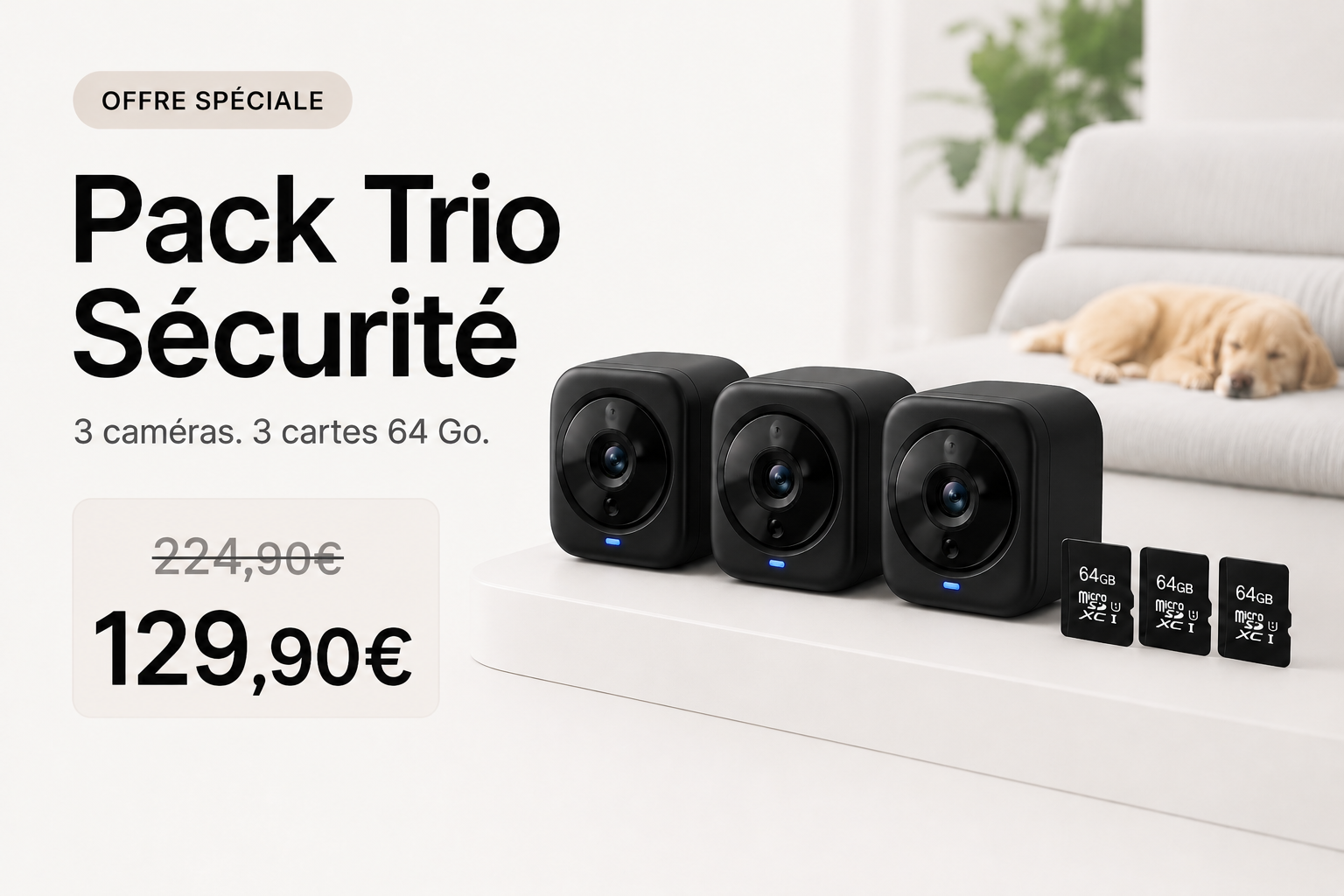 Pack Trio Sécurité