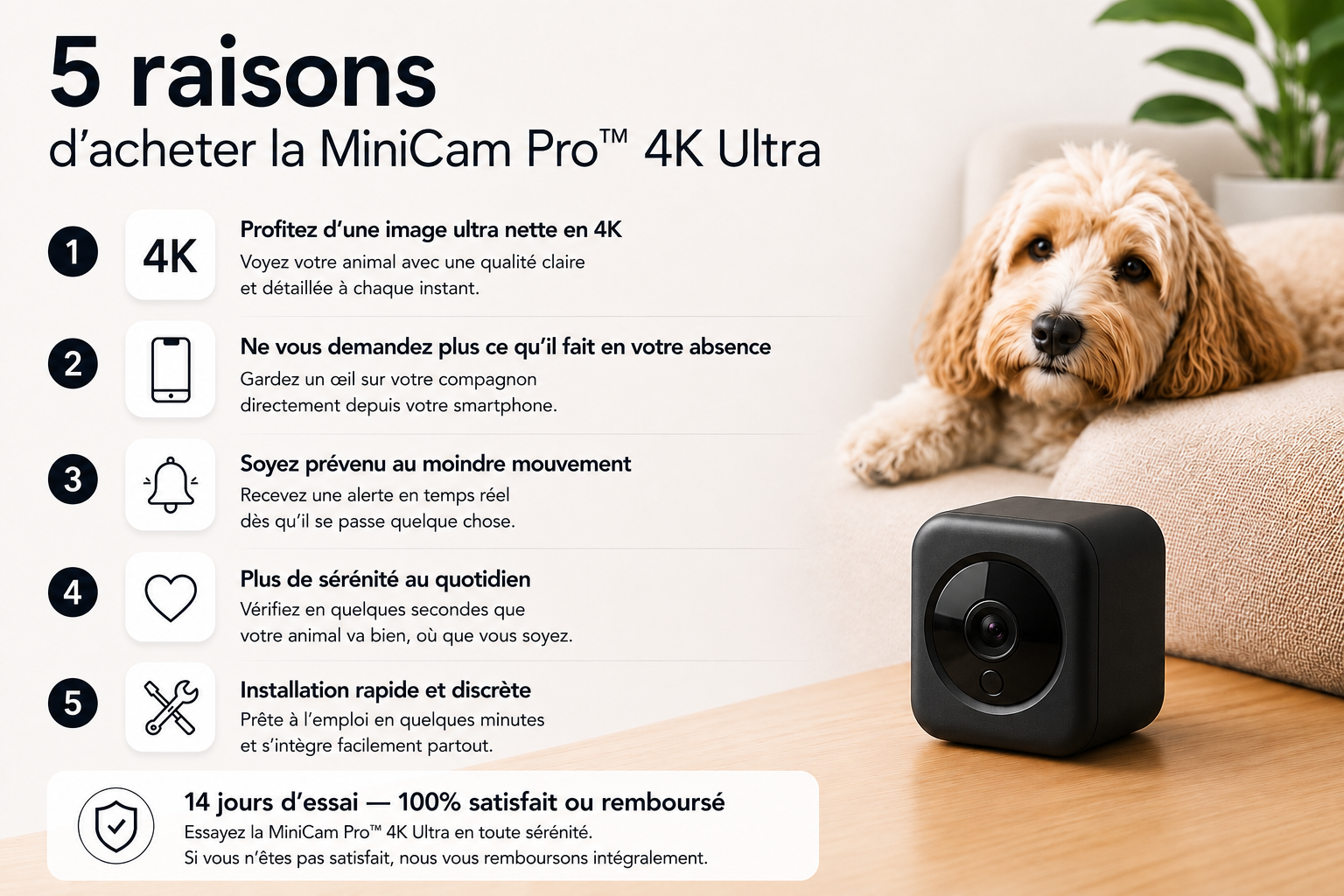 MiniCam Pro™ 4K Ultra