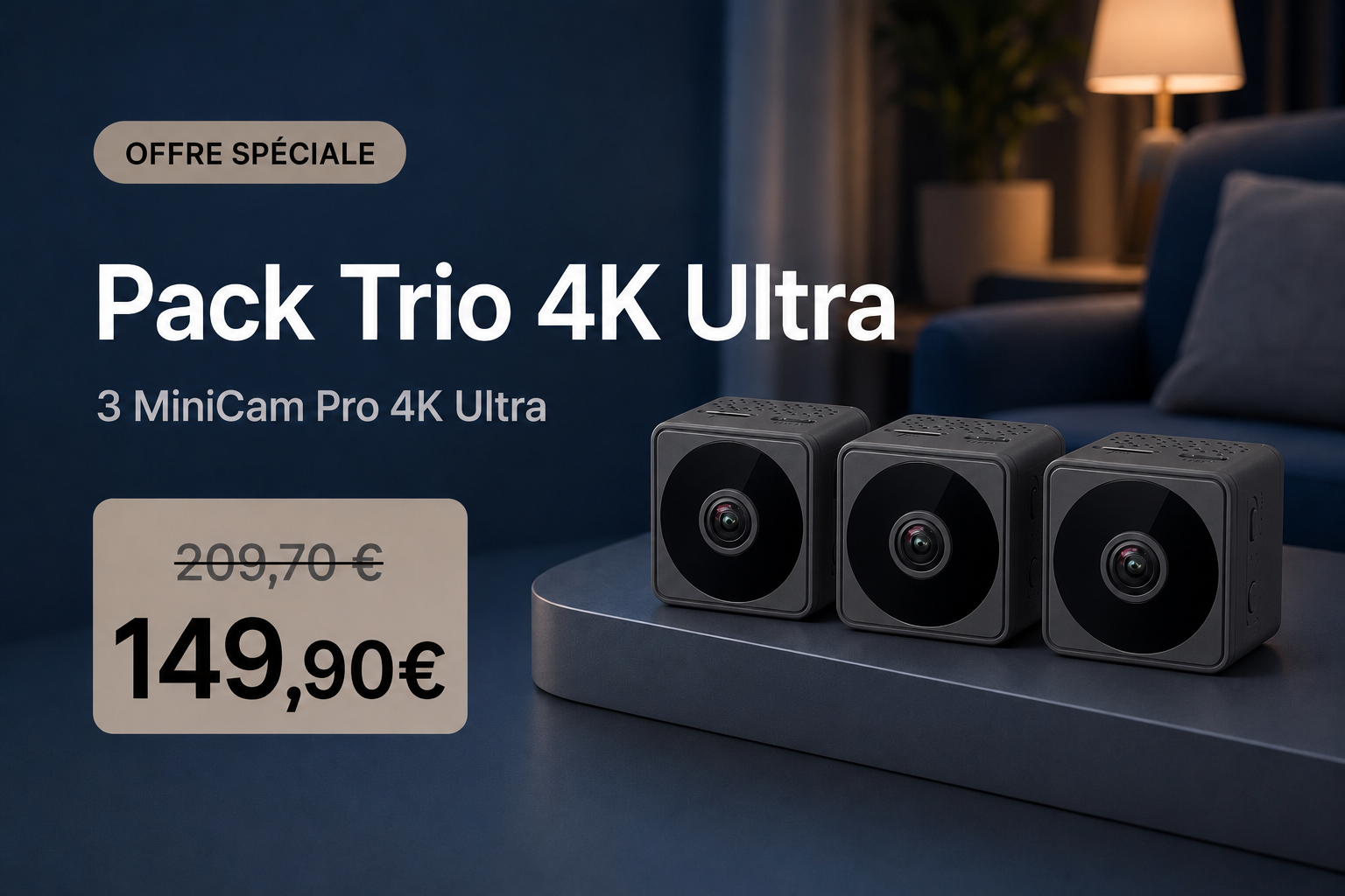 Pack Trio 4K Ultra